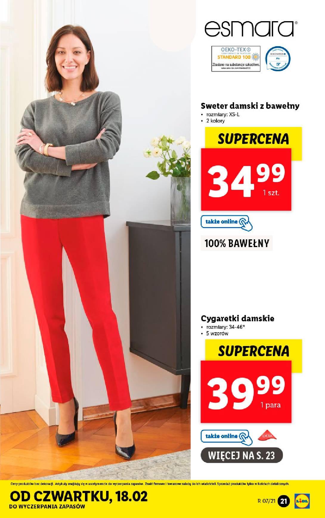 Gazetka promocyjna Lidl do 20/02/2021 str.21