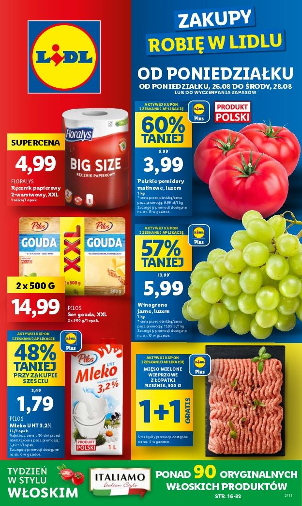 Gazetka promocyjna Lidl do 28/08/2024 str.1