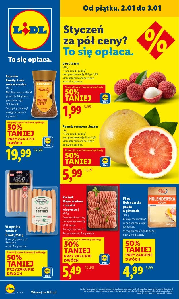 Gazetka promocyjna Lidl do 03/01/2026 str.1