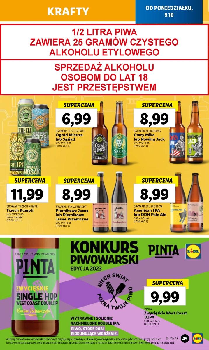 Gazetka promocyjna Lidl do 11/10/2023 str.49