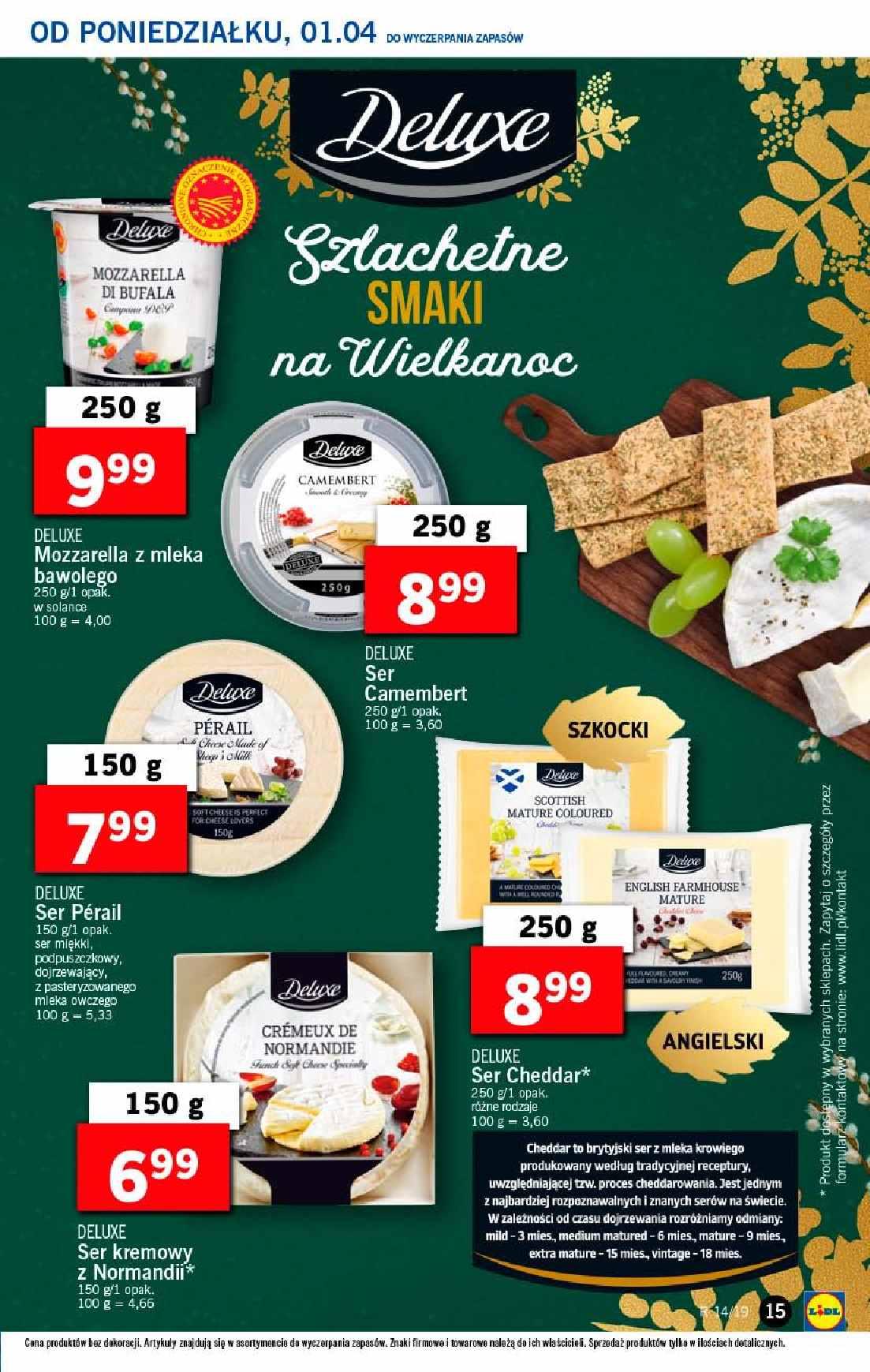 Gazetka promocyjna Lidl do 03/04/2019 str.15