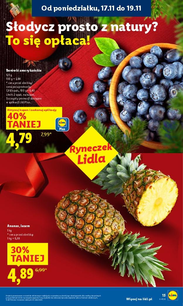 Gazetka promocyjna Lidl do 19/11/2025 str.15