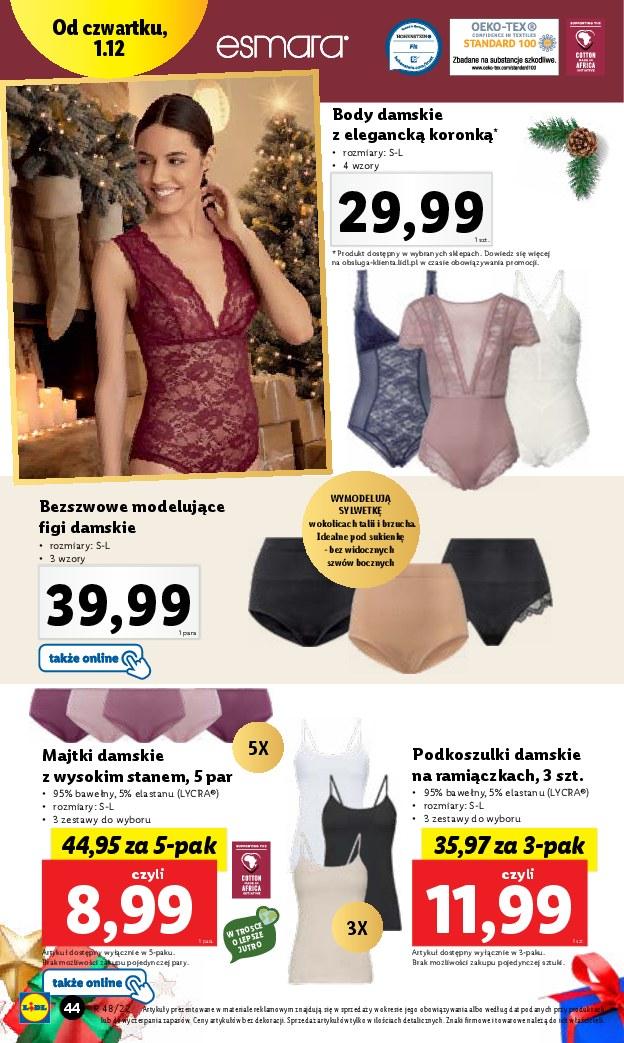 Gazetka promocyjna Lidl do 03/12/2022 str.44