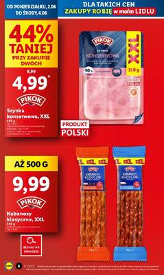 Lidl od poniedziałku