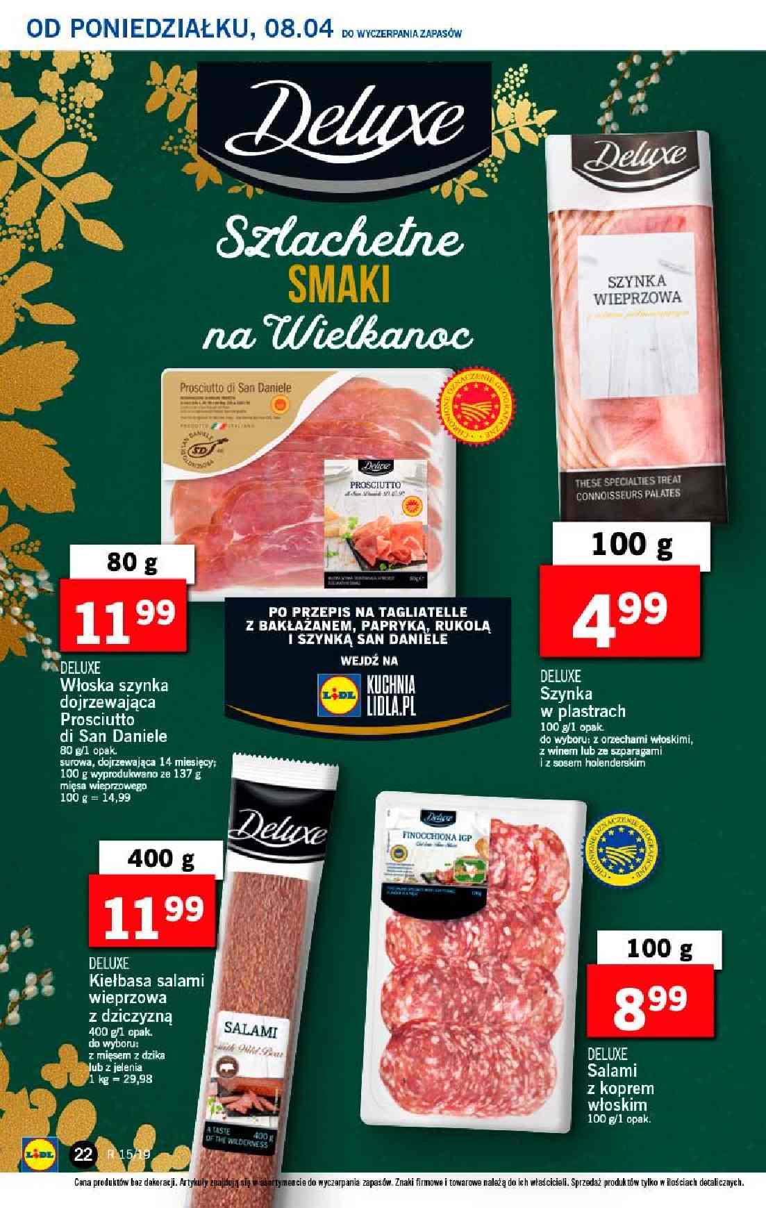 Gazetka promocyjna Lidl do 10/04/2019 str.22