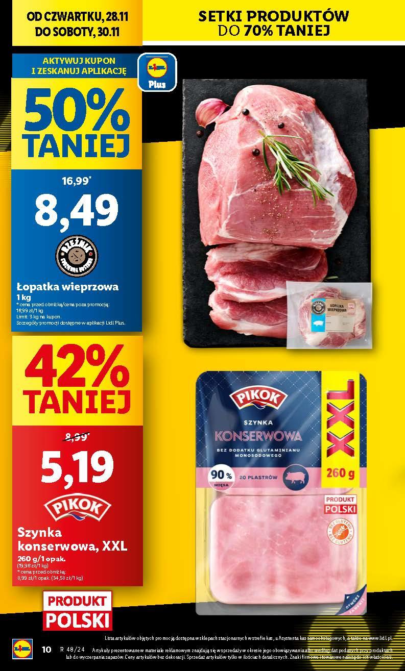 Gazetka promocyjna Lidl do 30/11/2024 str.10