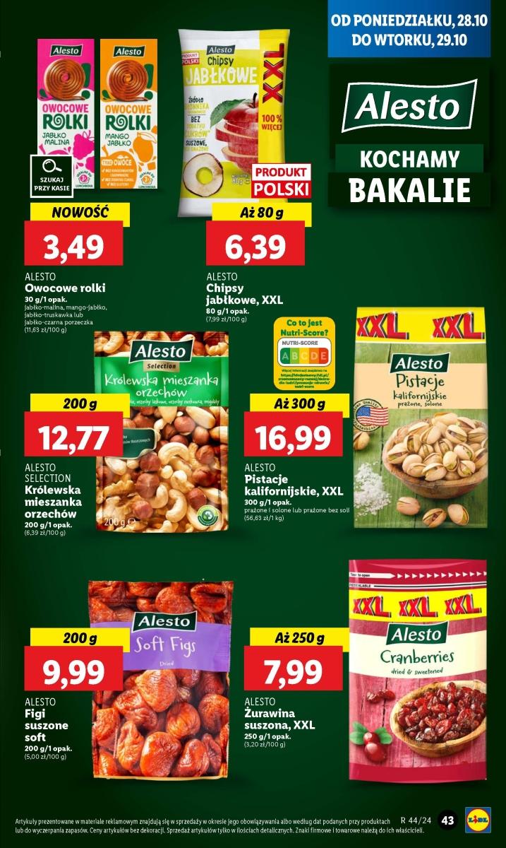 Gazetka promocyjna Lidl do 30/10/2024 str.49