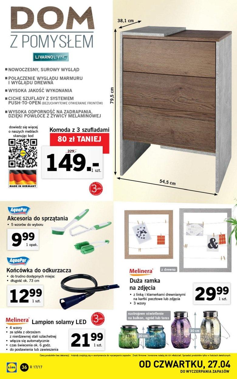 Gazetka promocyjna Lidl do 30/04/2017 str.36