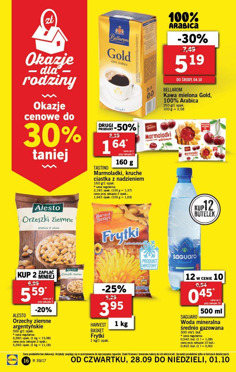 Gazetka promocyjna Lidl do 01/10/2017 str.16