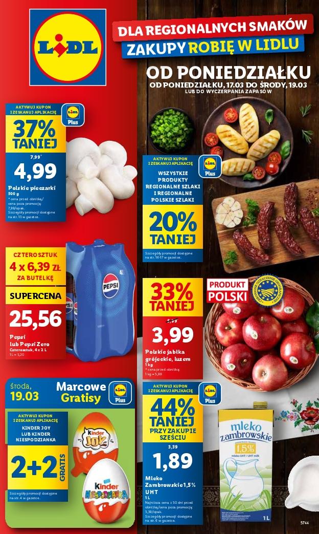 Gazetka promocyjna Lidl do 19/03/2025 str.1