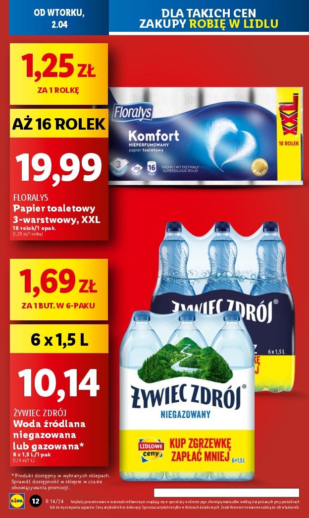 Gazetka promocyjna Lidl do 03/04/2024 str.12