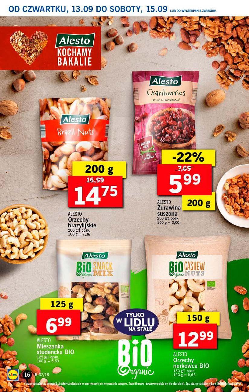 Gazetka promocyjna Lidl do 15/09/2018 str.16