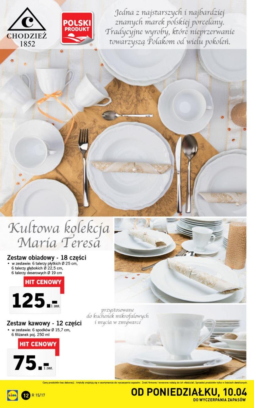 Gazetka promocyjna Lidl do 15/04/2017 str.12