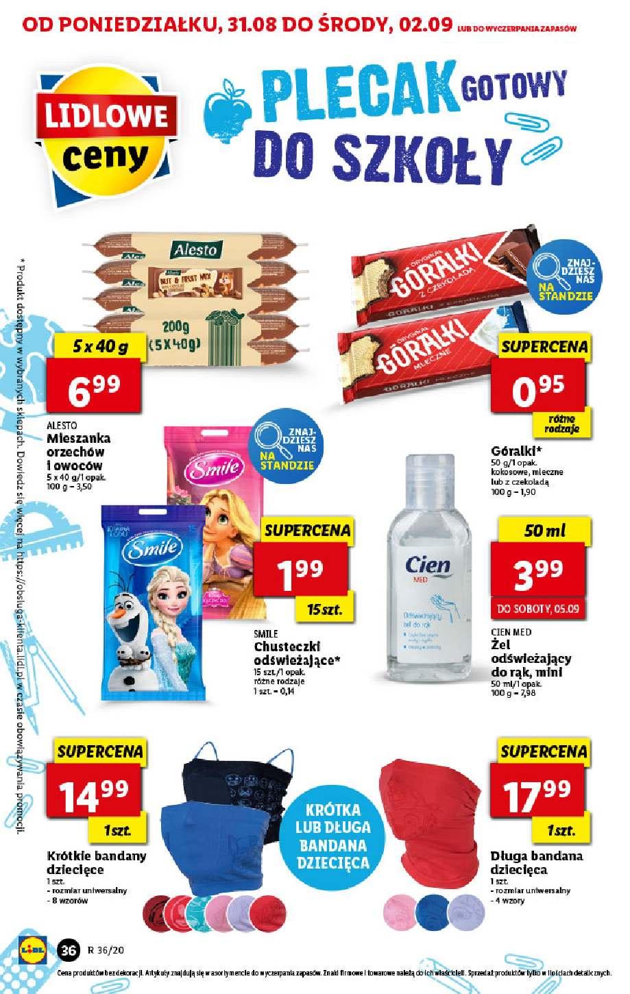 Gazetka promocyjna Lidl do 05/09/2020 str.36