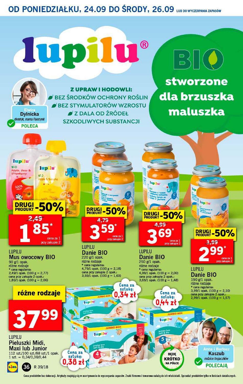 Gazetka promocyjna Lidl do 26/09/2018 str.36