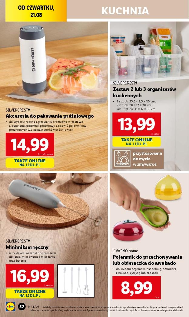 Gazetka promocyjna Lidl do 23/08/2025 str.34