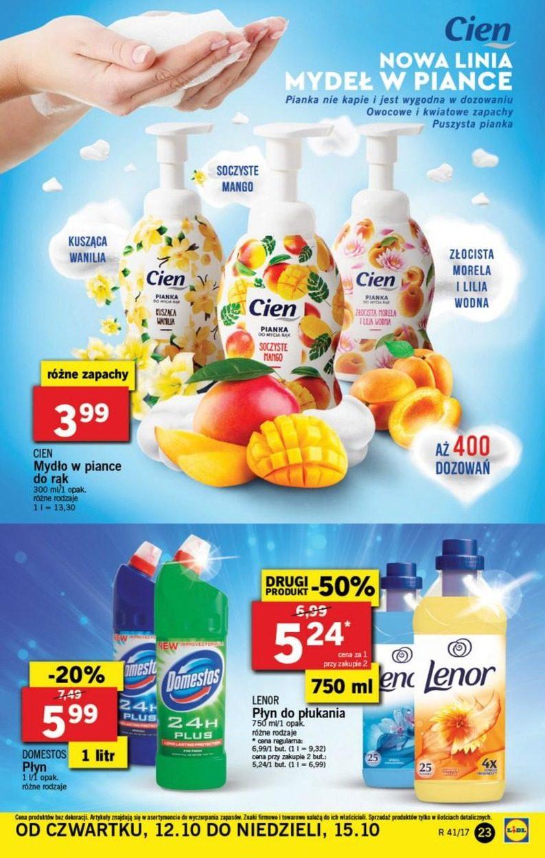 Gazetka promocyjna Lidl do 15/10/2017 str.23