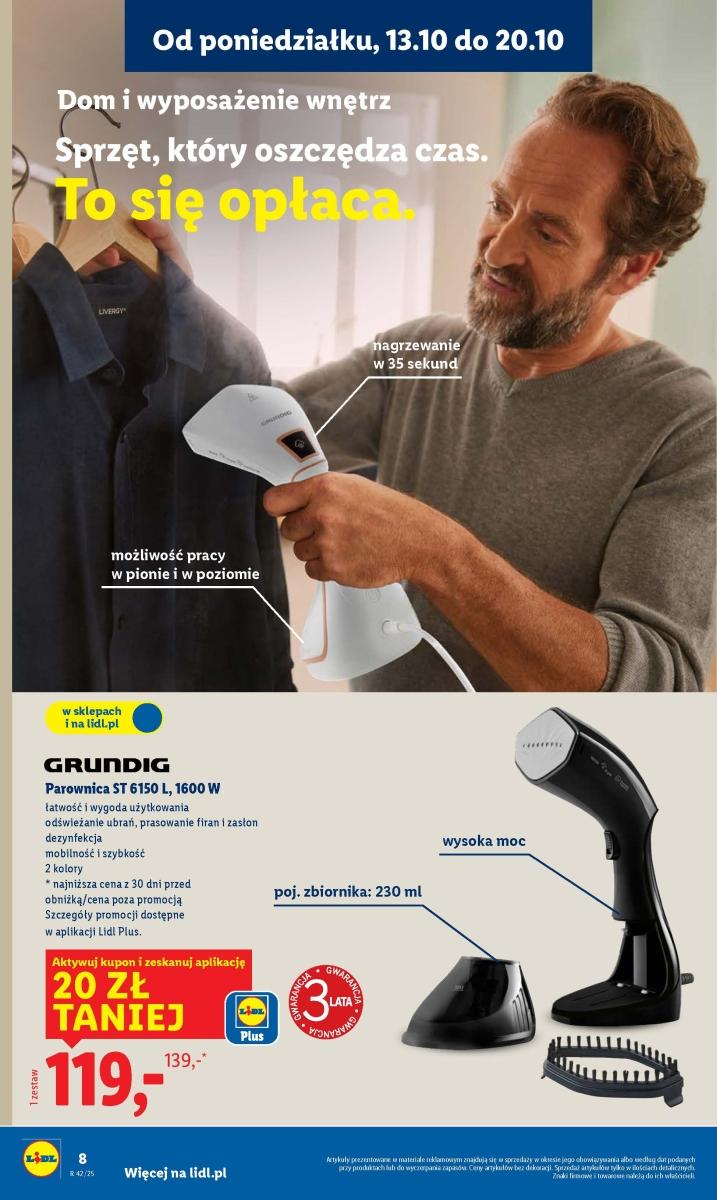 Gazetka promocyjna Lidl do 18/10/2025 str.8