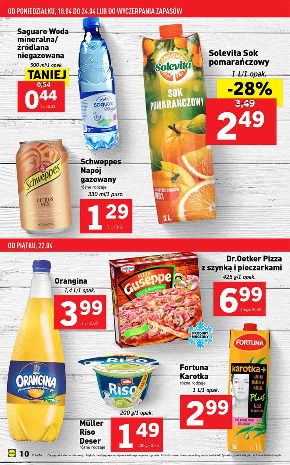 Gazetka promocyjna Lidl do 24/04/2016 str.10