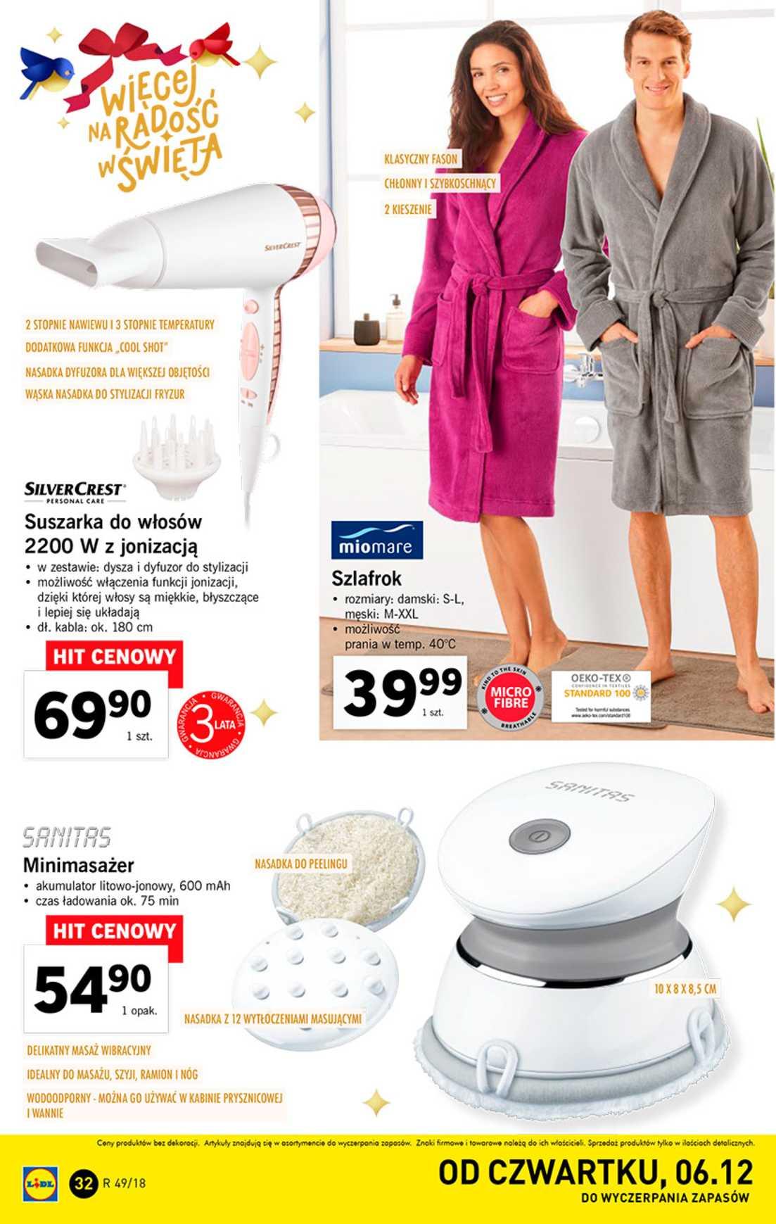 Gazetka promocyjna Lidl do 08/12/2018 str.32