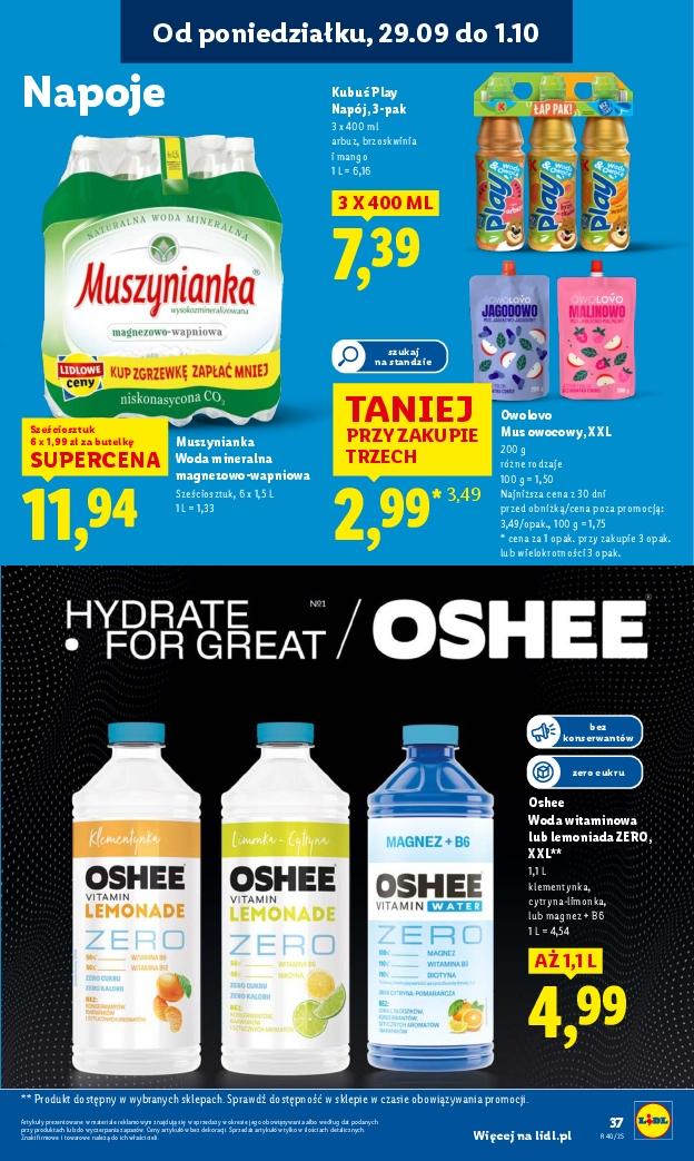 Gazetka promocyjna Lidl do 01/10/2025 str.39