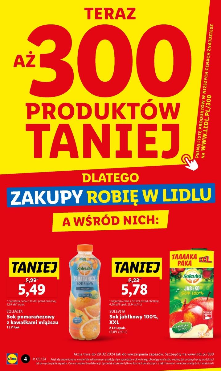 Gazetka promocyjna Lidl do 03/02/2024 str.4