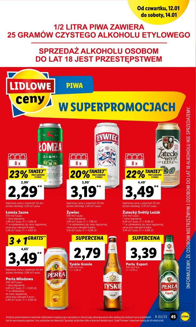 Gazetka promocyjna Lidl do 14/01/2023 str.47