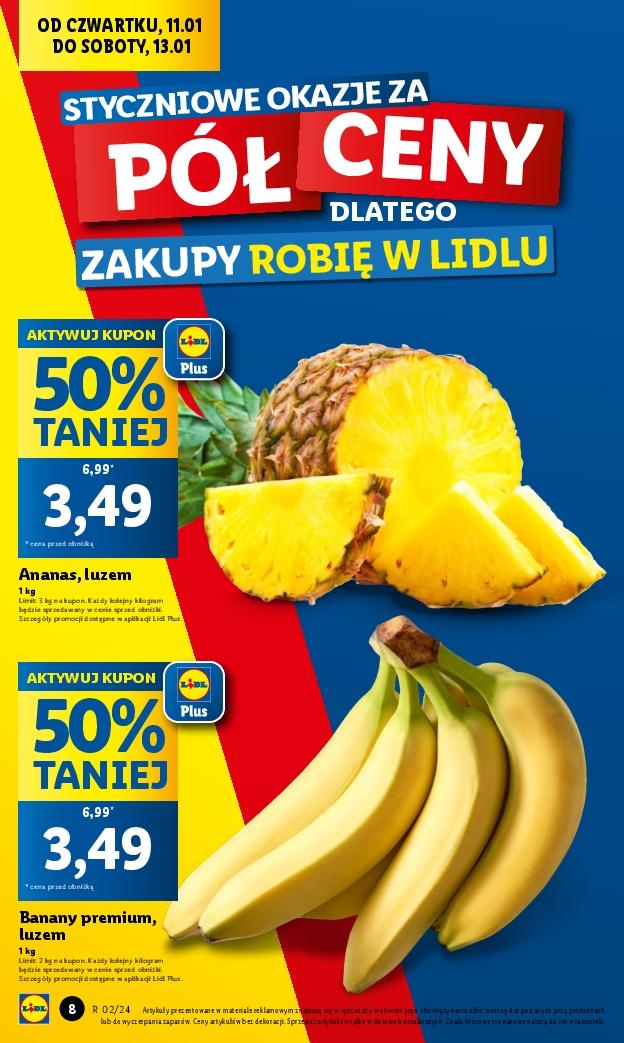 Gazetka promocyjna Lidl do 13/01/2024 str.8