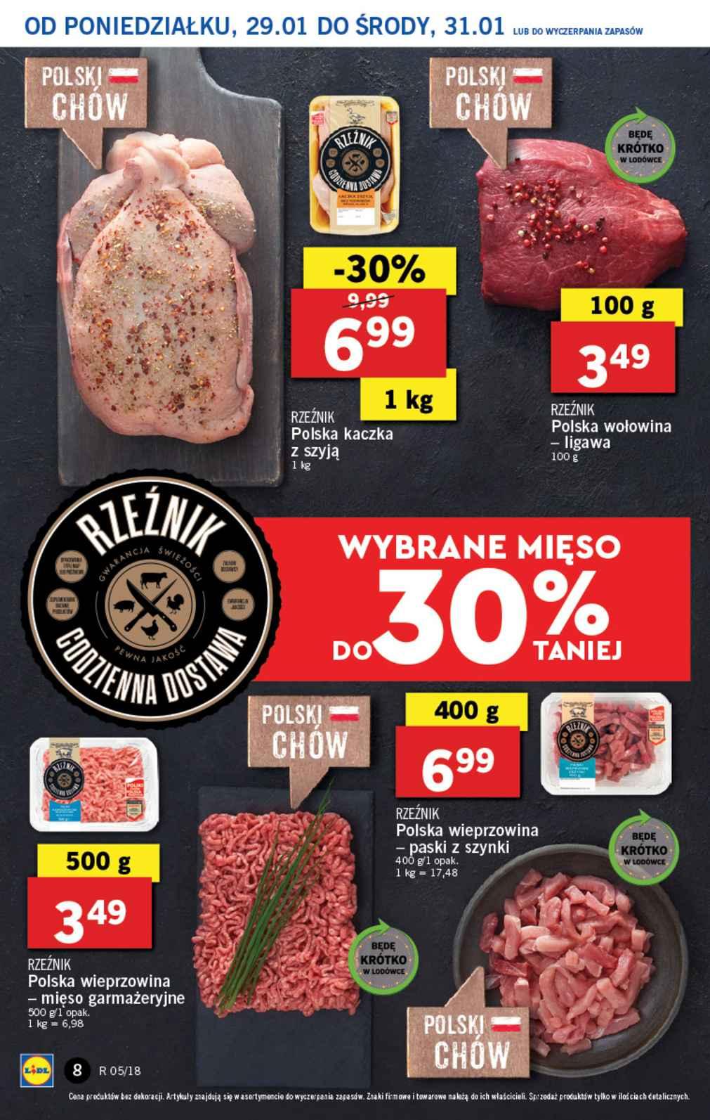 Gazetka promocyjna Lidl do 31/01/2018 str.8