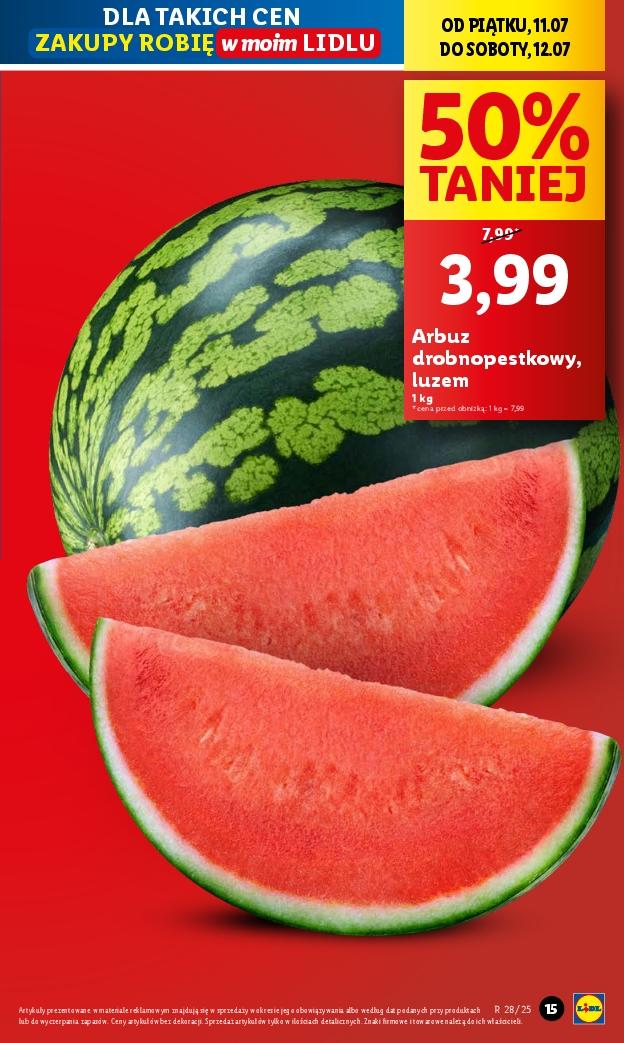 Gazetka promocyjna Lidl do 12/07/2025 str.15