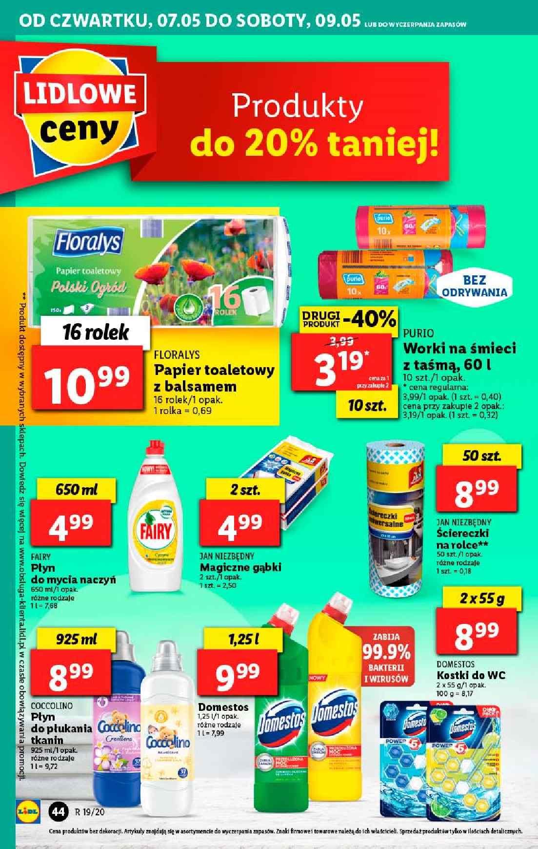 Gazetka promocyjna Lidl do 09/05/2020 str.44