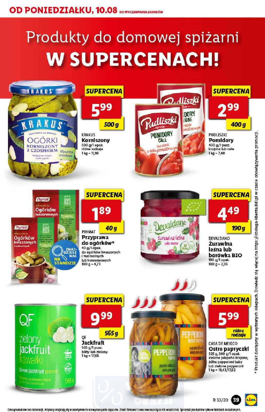 Gazetka promocyjna Lidl do 12/08/2020 str.39