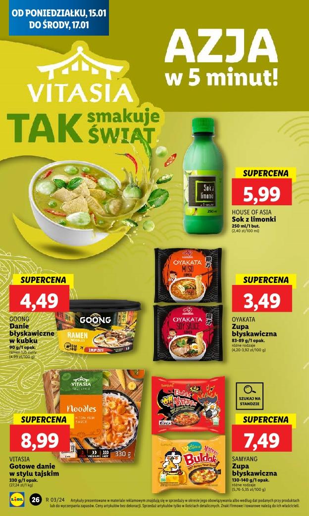 Gazetka promocyjna Lidl do 17/01/2024 str.26