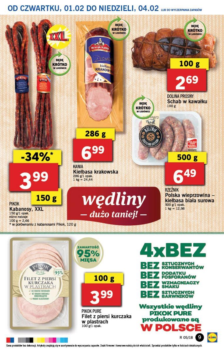 Gazetka promocyjna Lidl do 04/02/2018 str.9