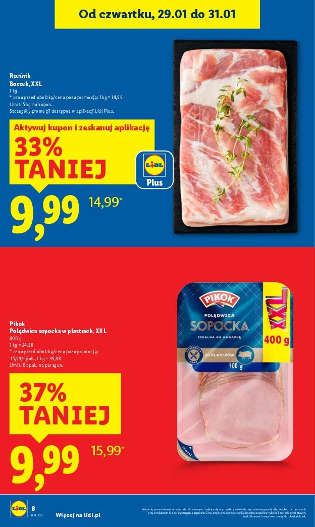 Gazetka promocyjna Lidl do 31/01/2026 str.8