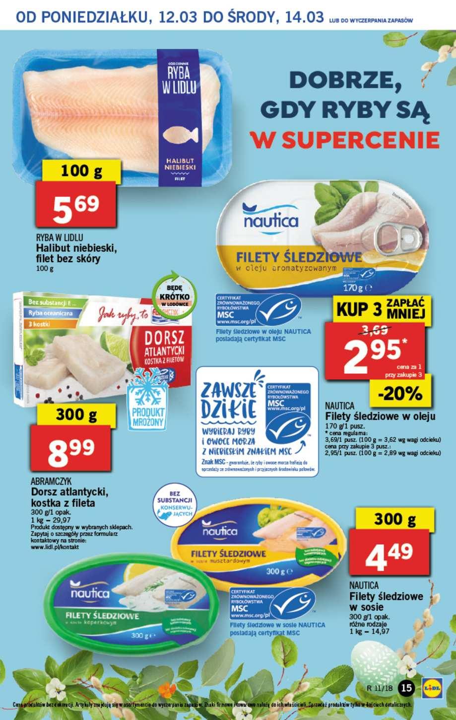 Gazetka promocyjna Lidl do 14/03/2018 str.15