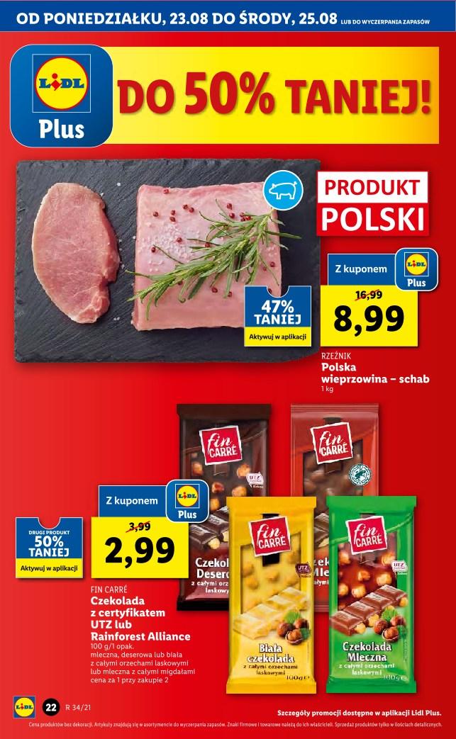 Gazetka promocyjna Lidl do 29/08/2021 str.22