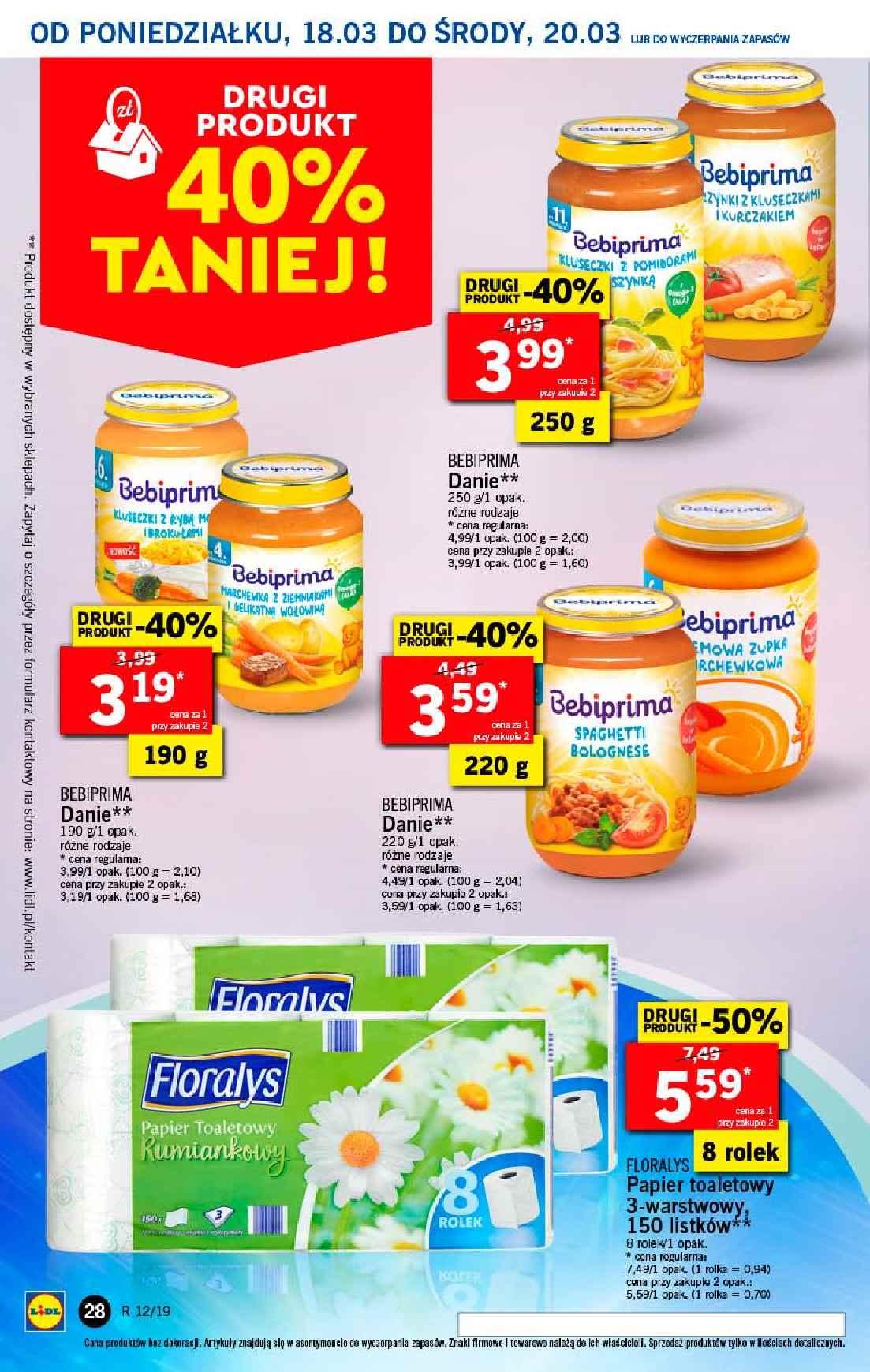 Gazetka promocyjna Lidl do 20/03/2019 str.28