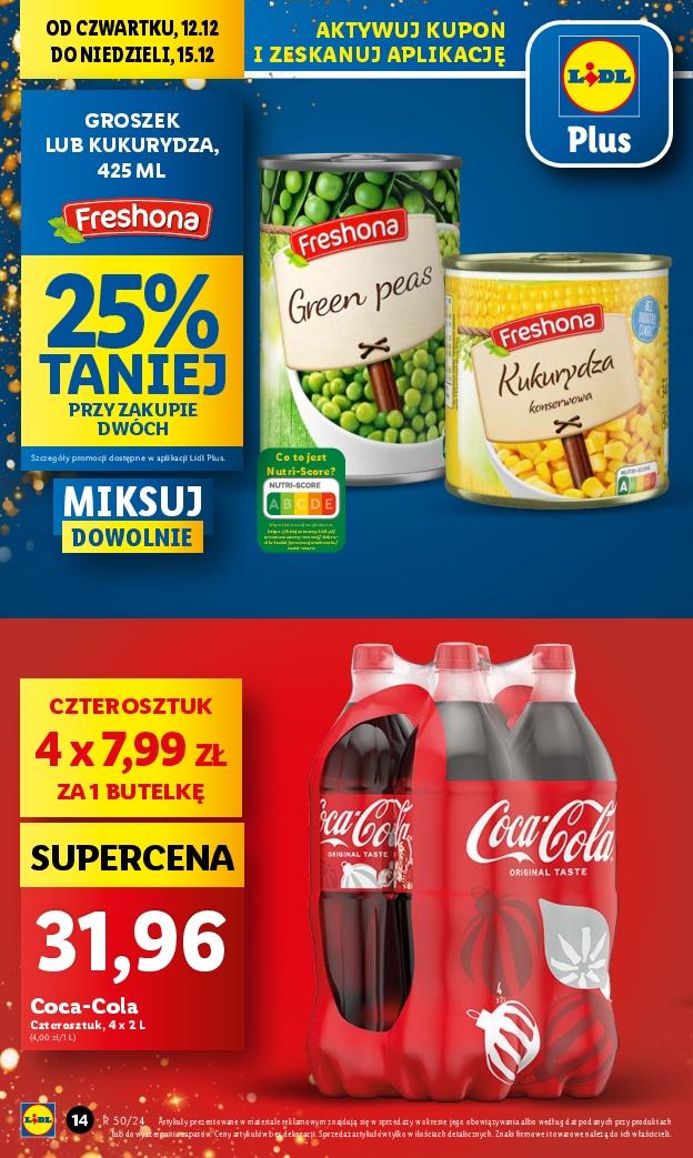 Gazetka promocyjna Lidl do 18/12/2024 str.14