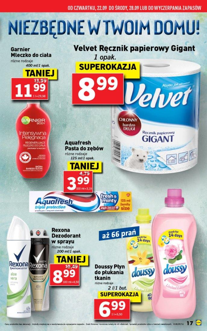 Gazetka promocyjna Lidl do 28/09/2016 str.17