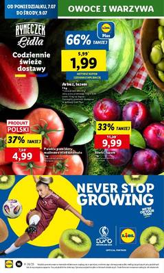 Lidl od poniedziałku