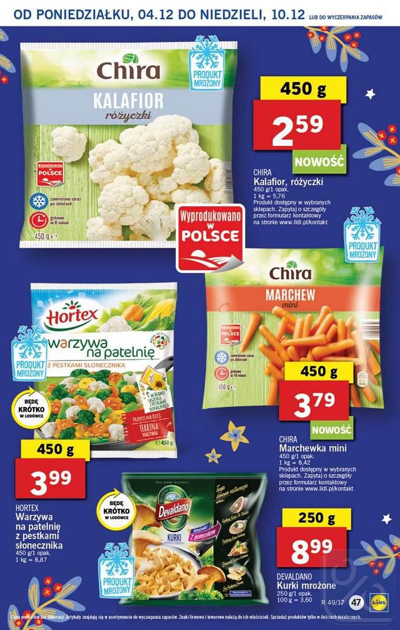 Gazetka promocyjna Lidl do 06/12/2017 str.47