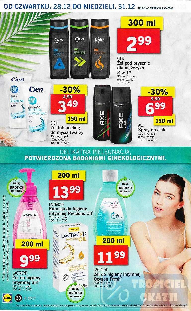 Gazetka promocyjna Lidl do 31/12/2017 str.38