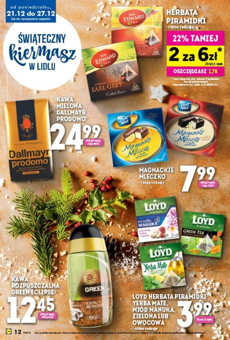 Gazetka promocyjna Lidl do 27/12/2015 str.12