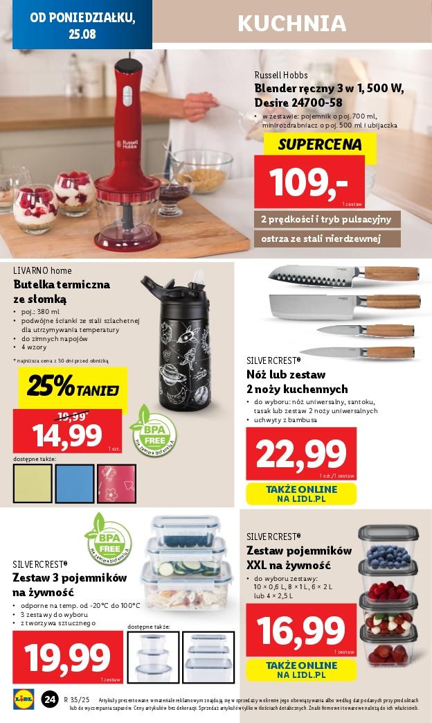 Gazetka promocyjna Lidl do 31/08/2025 str.24