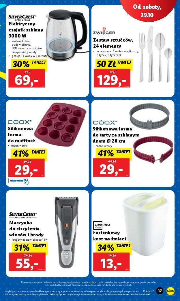 Gazetka promocyjna Lidl do 29/10/2022 str.37