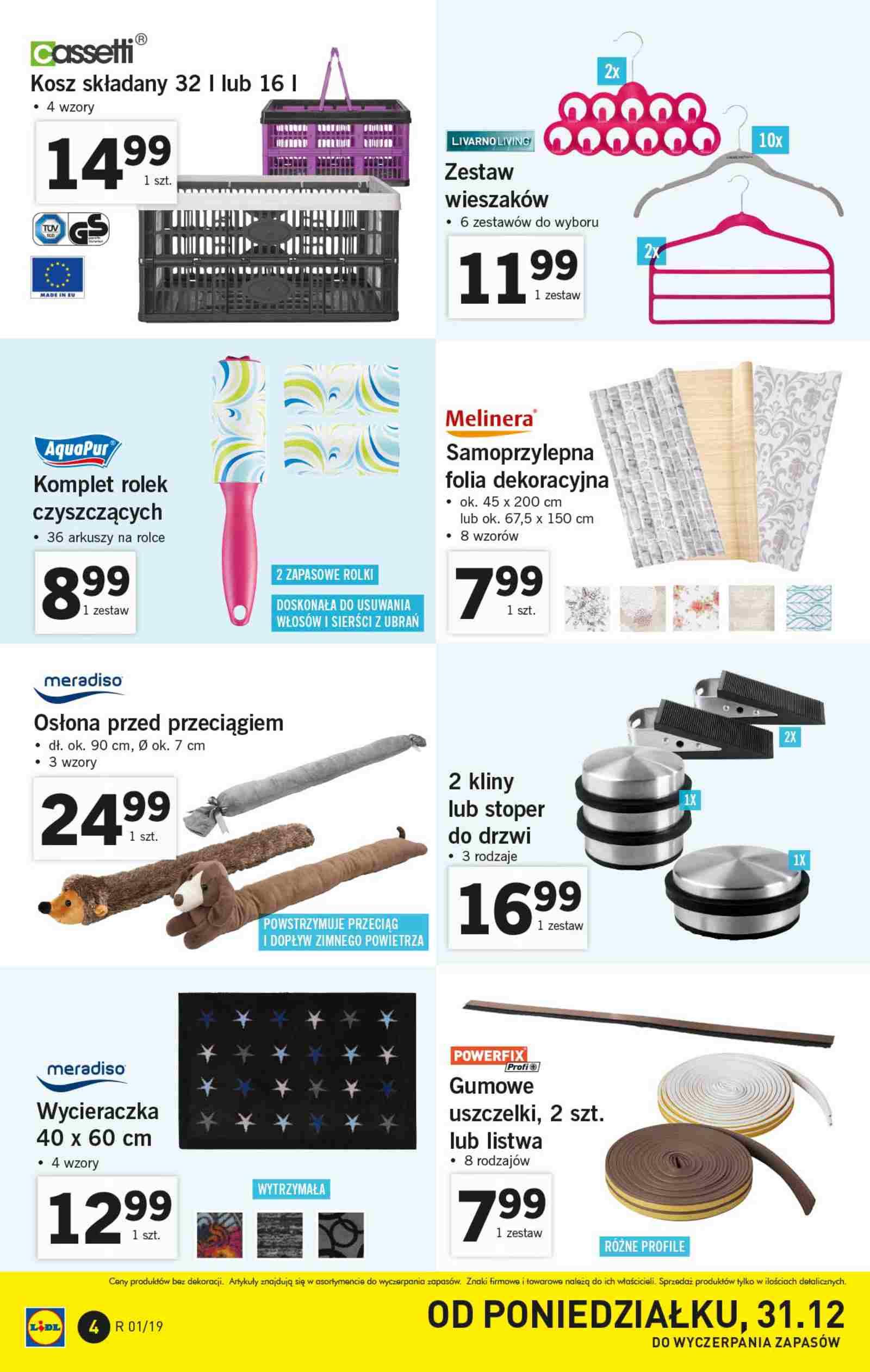 Gazetka promocyjna Lidl do 05/01/2019 str.4