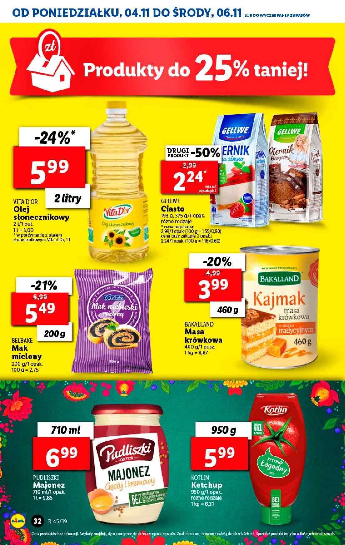 Gazetka promocyjna Lidl do 06/11/2019 str.32