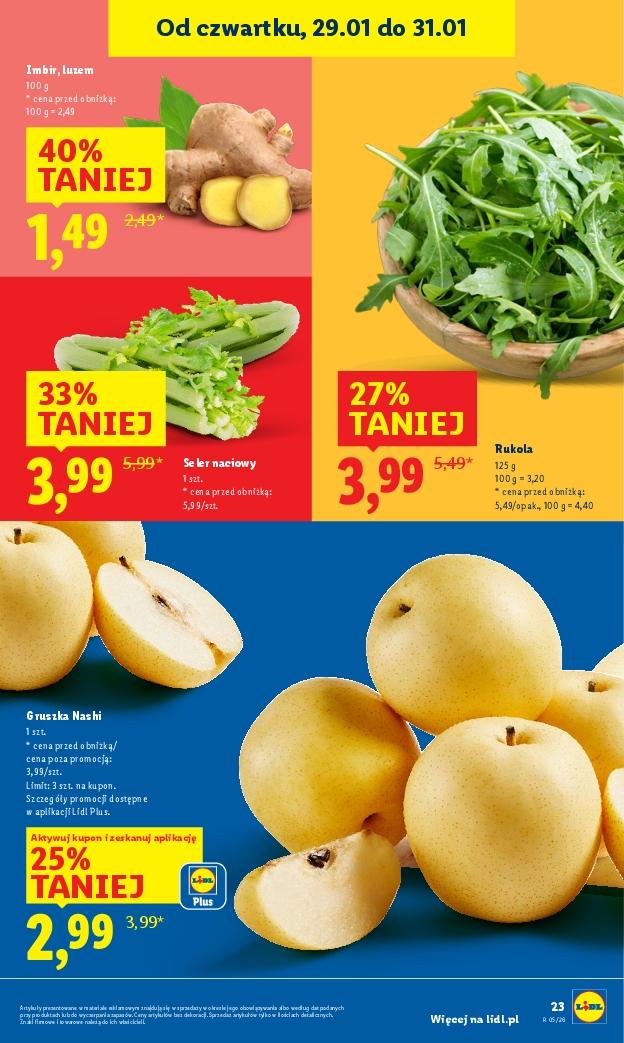 Gazetka promocyjna Lidl do 31/01/2026 str.23
