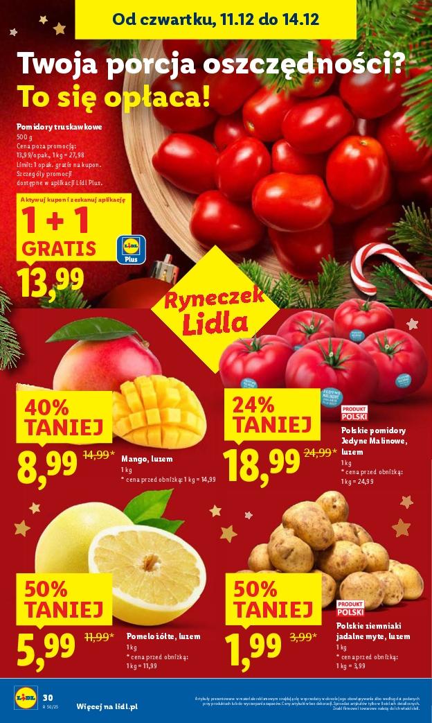 Gazetka promocyjna Lidl do 14/12/2025 str.30
